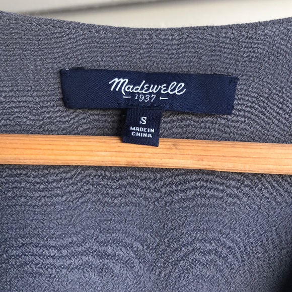 Charcoal Madewell Shift Dress - Picture 3 of 3